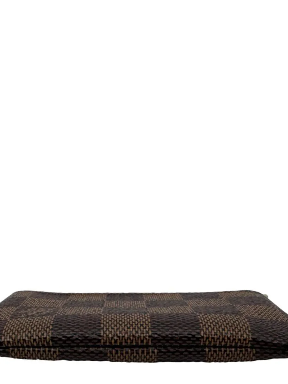 Louis Vuitton  Key Cles Damier Ebene Pouch Brown